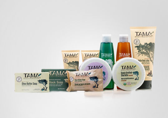 TAMA Sheabutter Produzent Naturkosmetik Produktübersicht
